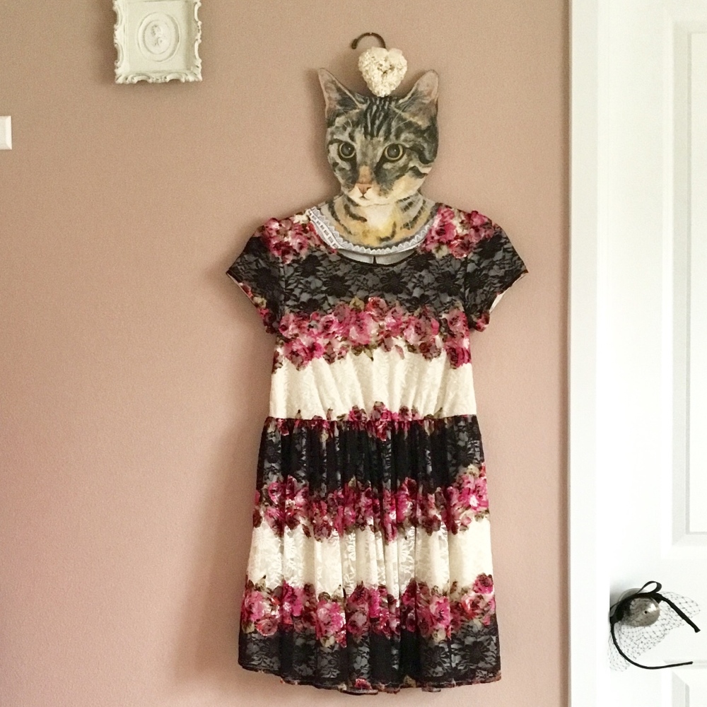 Rose Garden Tea Party Girl Dress